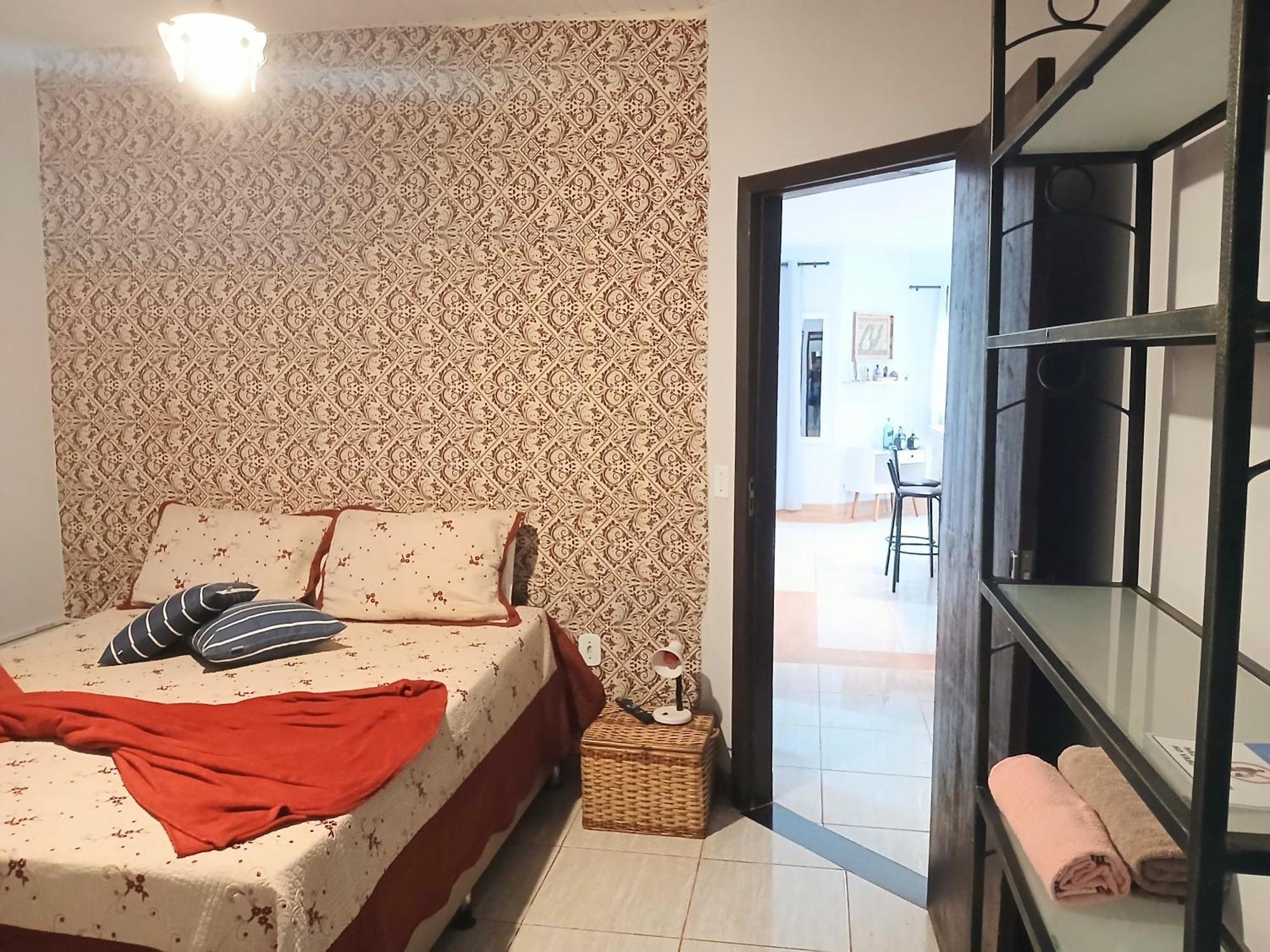 שאפאדה דוס גימאראייס Casa Com Spa De Hidro, Aquecedor E Cromoterapia A 1,0 Km Do Centro מראה חיצוני תמונה