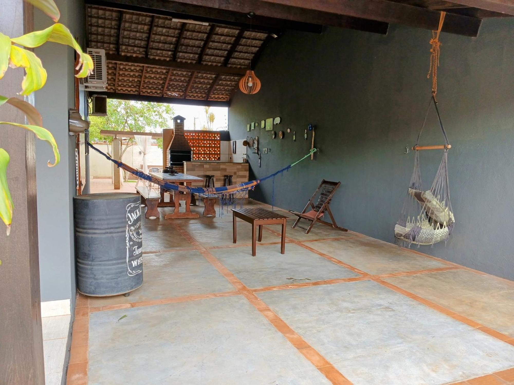 שאפאדה דוס גימאראייס Casa Com Spa De Hidro, Aquecedor E Cromoterapia A 1,0 Km Do Centro מראה חיצוני תמונה